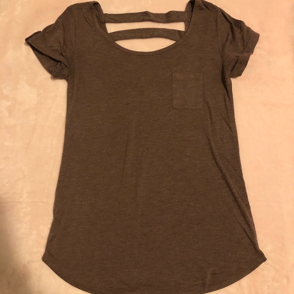 Mauve bar back tunic